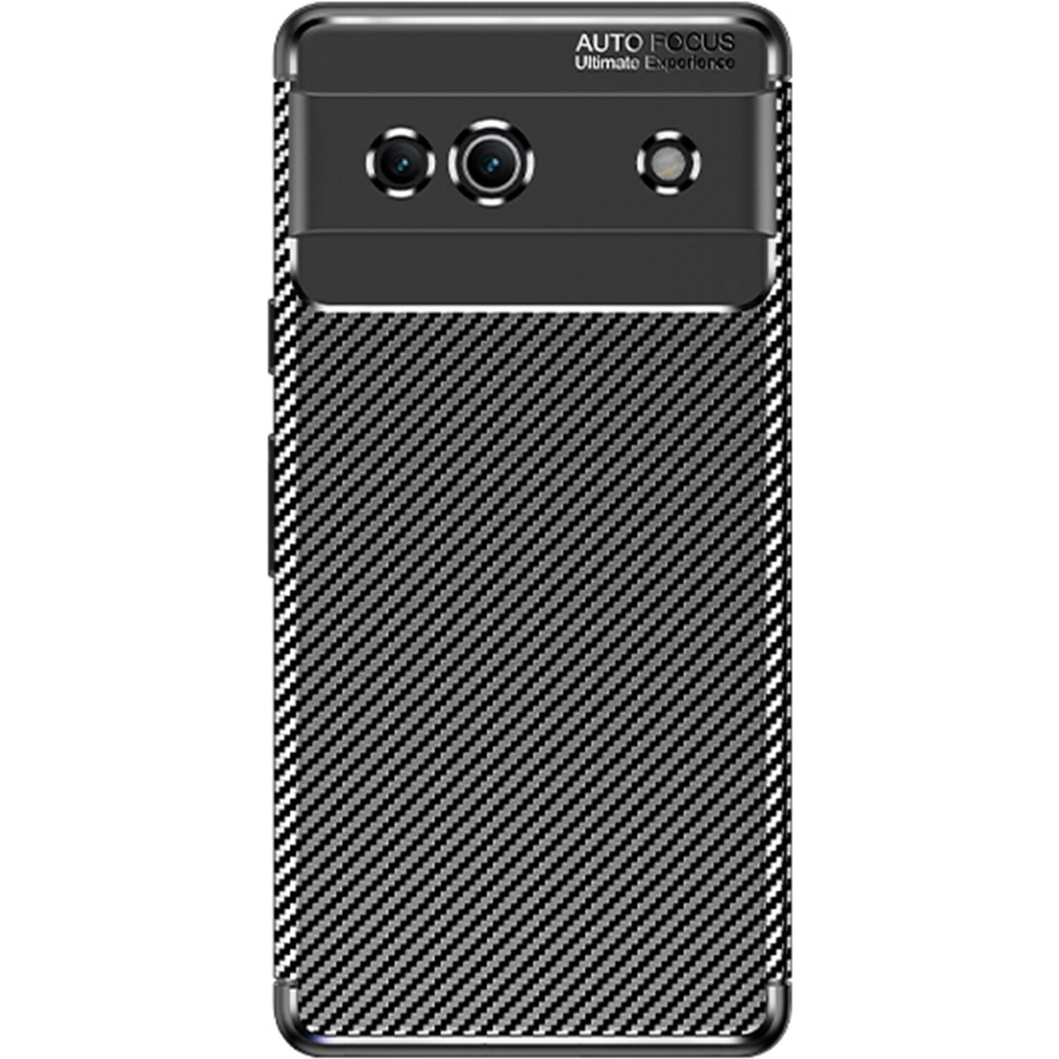 Front. SaharaCase - Anti-Slip Series Case for Google Pixel 7a - Black.