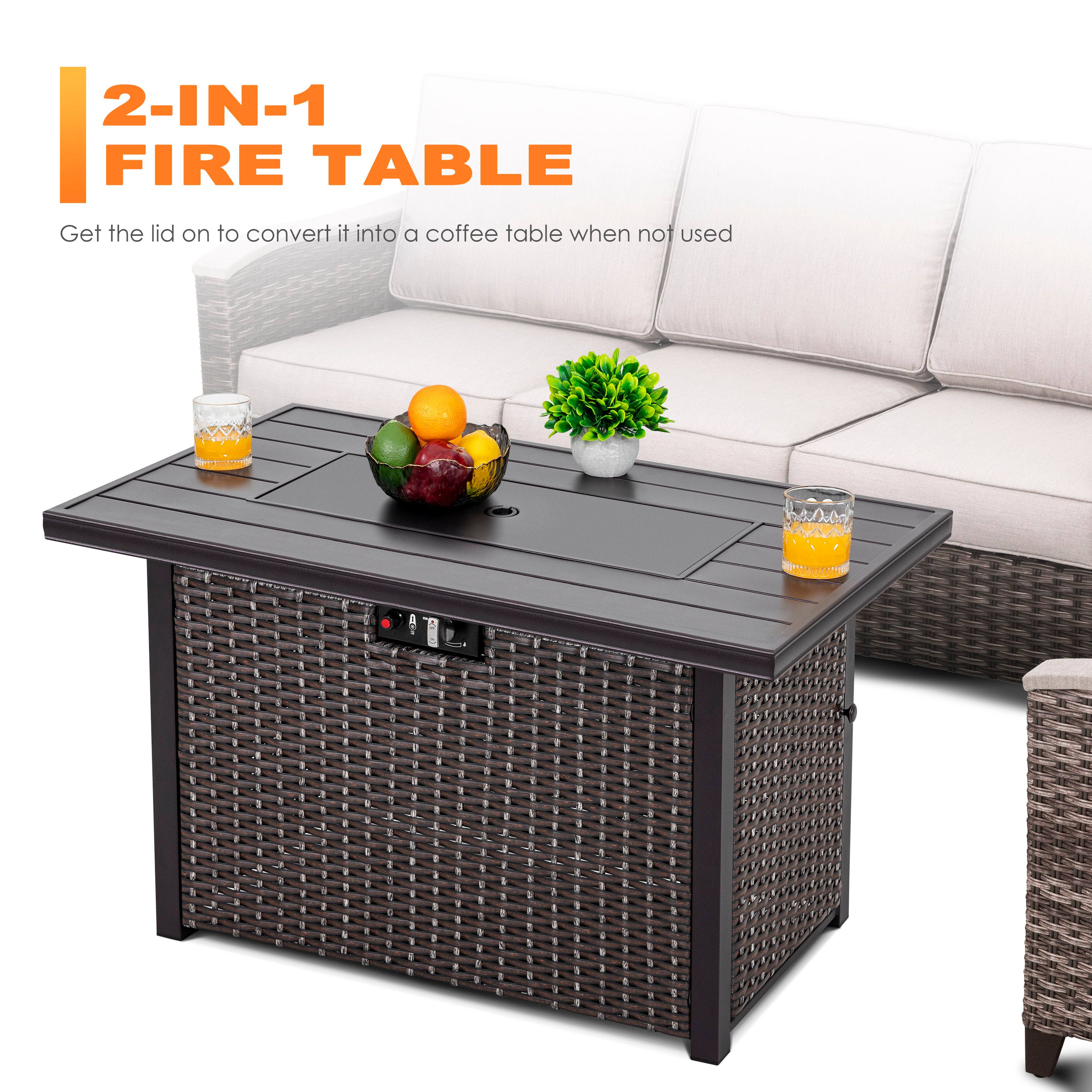 2-IN-1 FIRE TABLE

Get the lid on to convert it into a coffee table when not used