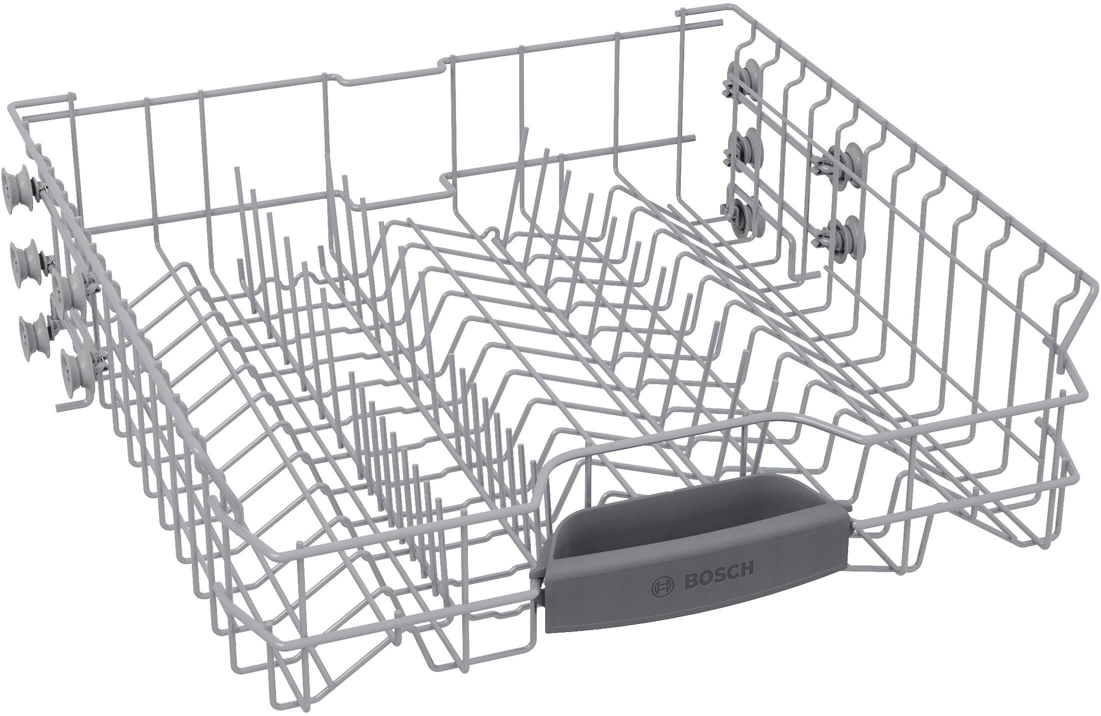 Alt View 11. Bosch - 300 Series 24" Front Control Smart Built-In Stainless Steel Tub Dishwasher with 3rd Rack and PrecisionWash, 48 dBA - Black.