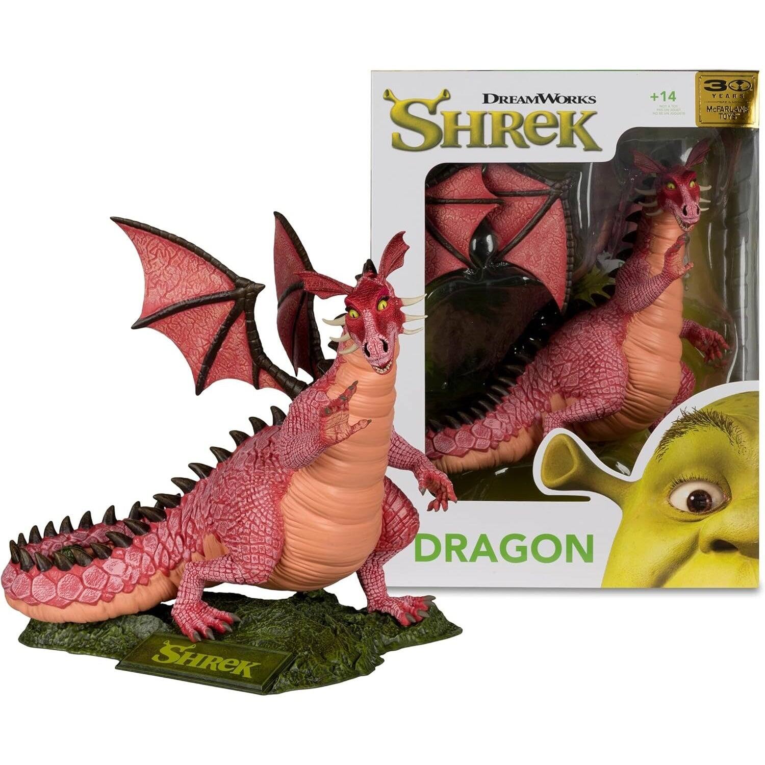 DREAMWORKS +14 SHREK 30 YEARS McFARLANE TOYS DRAGON