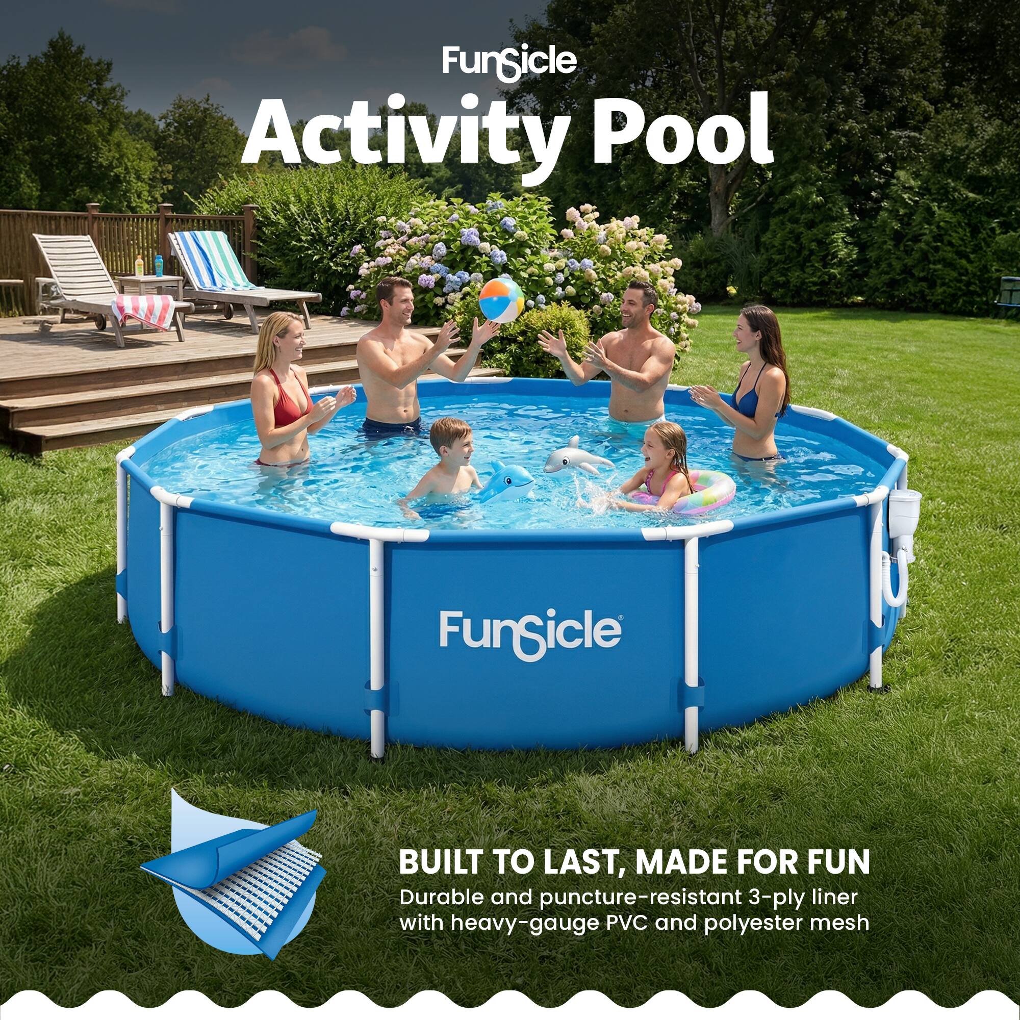 Funsicle 12' x 30