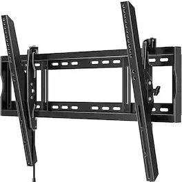 Dazzed Corner - Tilt TV Wall Mount for 48‑120" Flat Screen, Holds up to 200 lbs, Max 800x600mm VESA - Black