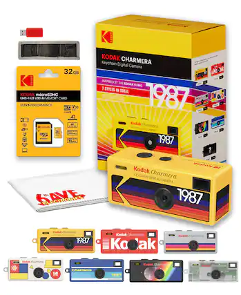 KODAK KEH 32GB GB KODAK KODAK microSDHC UHS-1 U3 V30 A1 MEMORY CARD ULTRA PERFORMANCE mTS V30 10 GLASC A1 4K ....- - KODAK 2 KOO P. ITASCO .... 100mml Sdoe adapter - - A Gauh KODAK CHARMERA - - - - Keychain Digital Camera - - Kooak Ka ak BS - INSPIRED BY THE KODAK n FLING 1 STYLES IN TOTAL the Vintage 1987 Collection - - Kodak Charmera KEYCHAN DIGITAL CAMERA n a 1987 ? ELECTRONICS AVE PR2VE0 22307 Kodak MOOUZ Kodak KEYCHAIN DIGITAL Charmera CAMERA 1987 Kodak Charmera V CRE 1987 Kodak Charmera Kodakk Charmera Charmera Kodak 1987 - - | Kodak Charmera Kodak Charmera