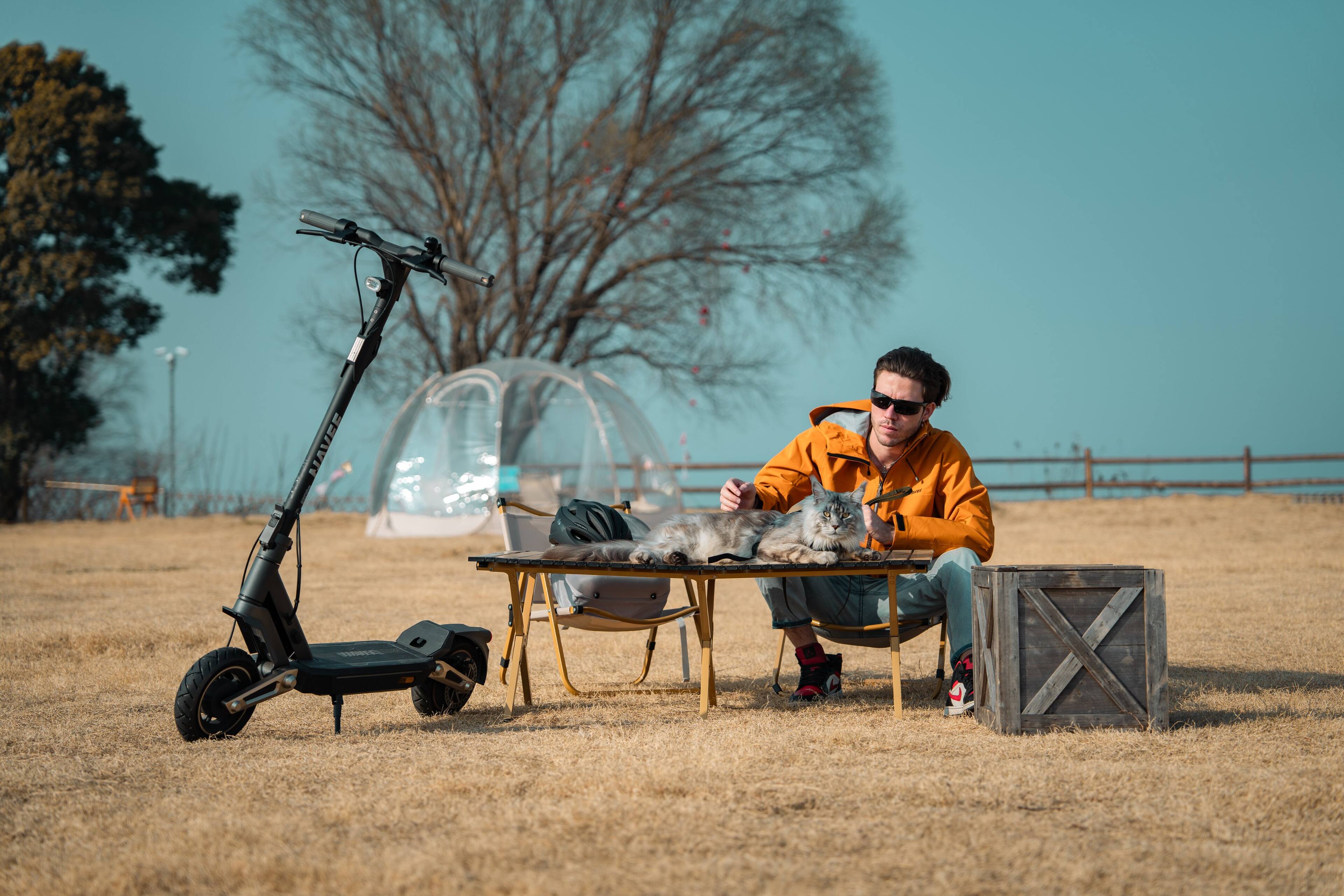 Alt View 14. NAVEE - ST3 Electric Scooter w/37.3 miles Max Operating Range & 24.9 mph Max Speed - Black.