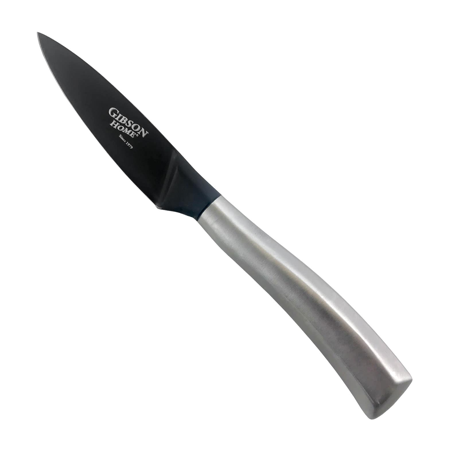 Gibson - Home Opus 3.5 Inch. Stainless Steel Paring Knife with Blade - Black