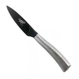 Gibson - Home Opus 3.5 Inch. Stainless Steel Paring Knife with Blade - Black