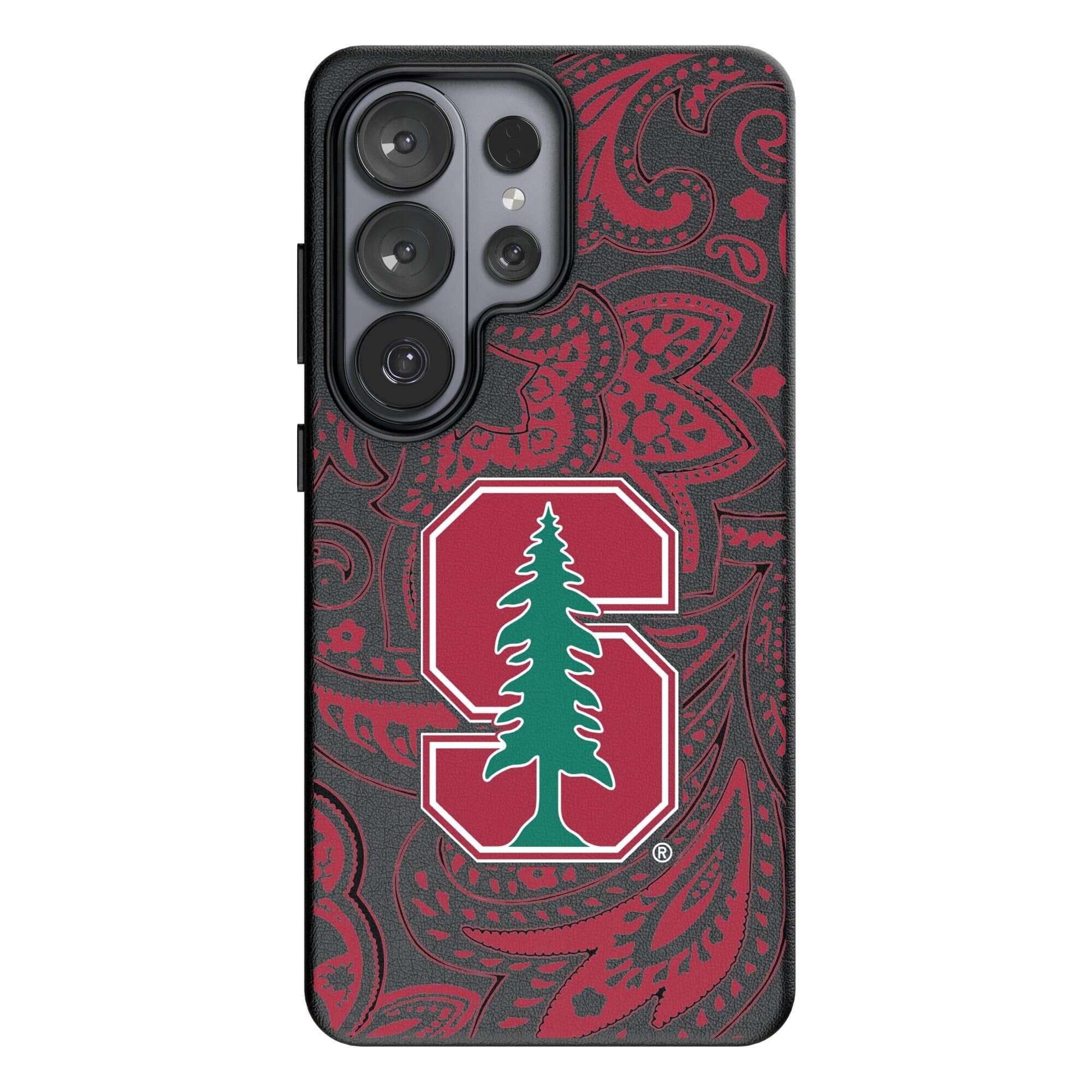 Keyscaper - NCAA - Stanford Cardinal Paisley Galaxy Magnetic Bump Case - S25 Plus - Black price history on PriceWatchPro