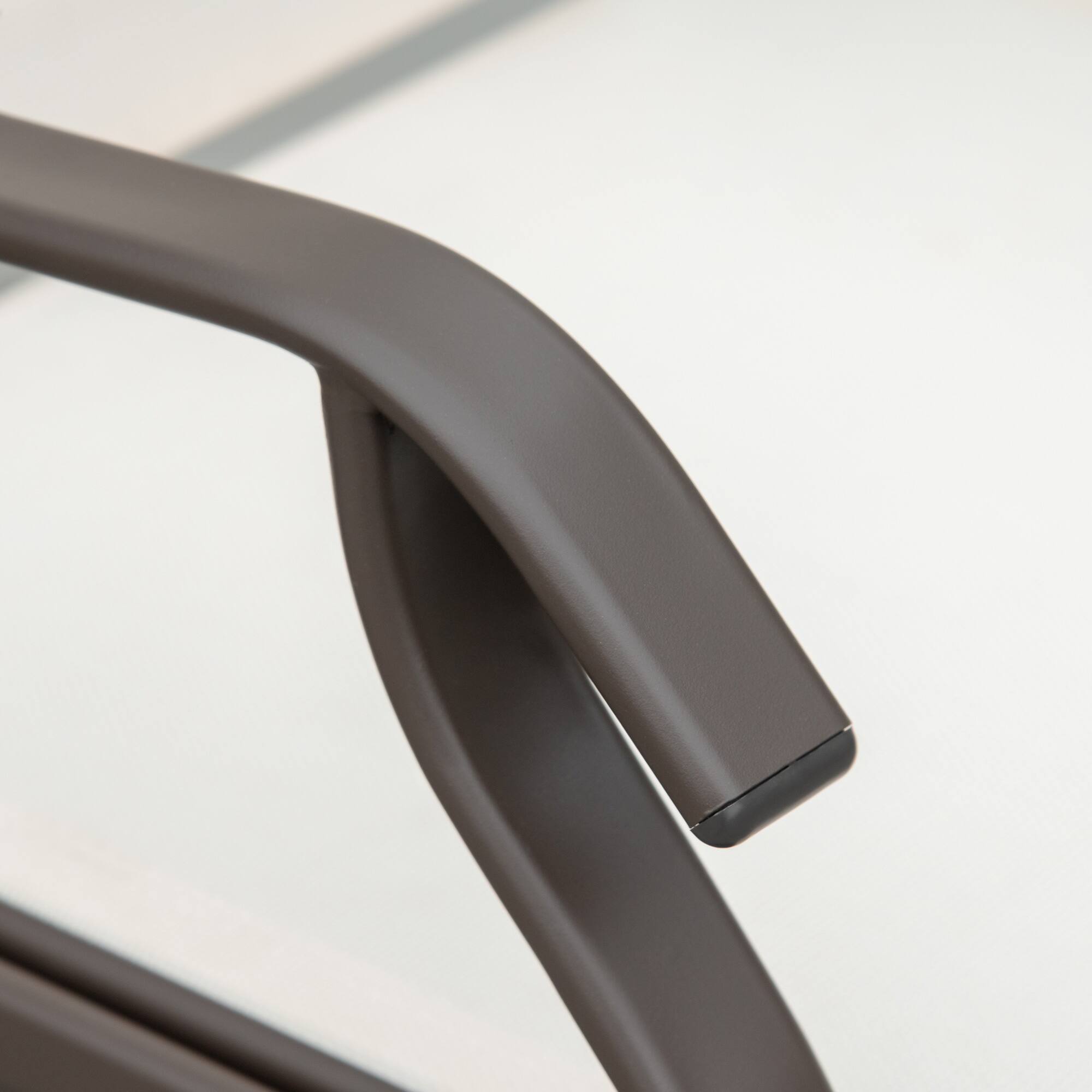 Alt View 5. Outsunny - Outdoor Glider Chairs with Coffee Table, Patio 2-Seat Rocking Chair Swing Loveseat with Breathable Sling for Backyard - Beige.