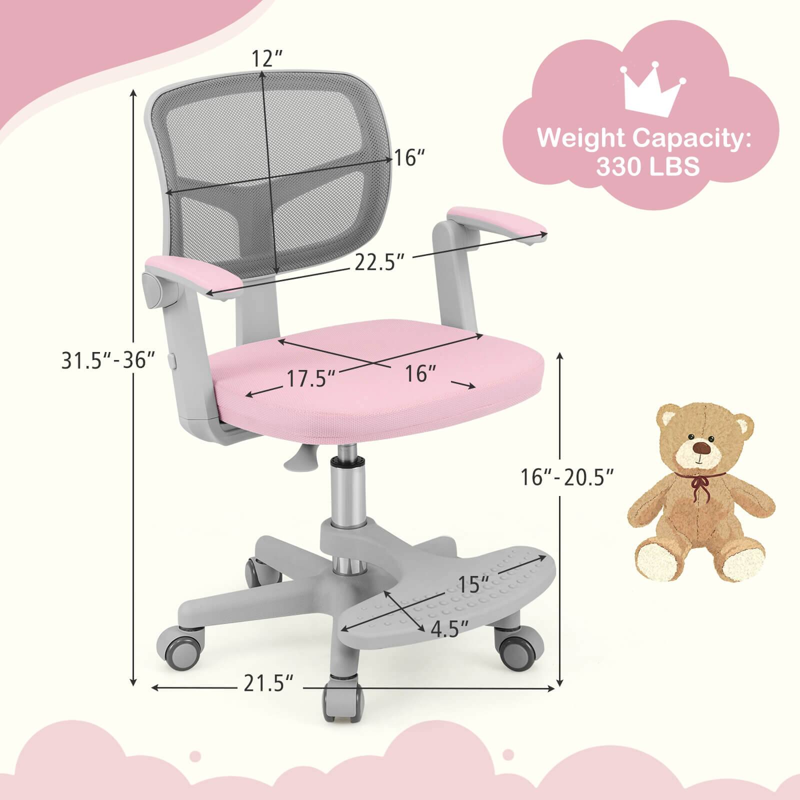 12"  
16"  
Weight Capacity: 330 LBS  
22.5"  
31.5"-36"  
17.5"  
16"  
16"-20.5"  
15"  
4.5"  
21.5"