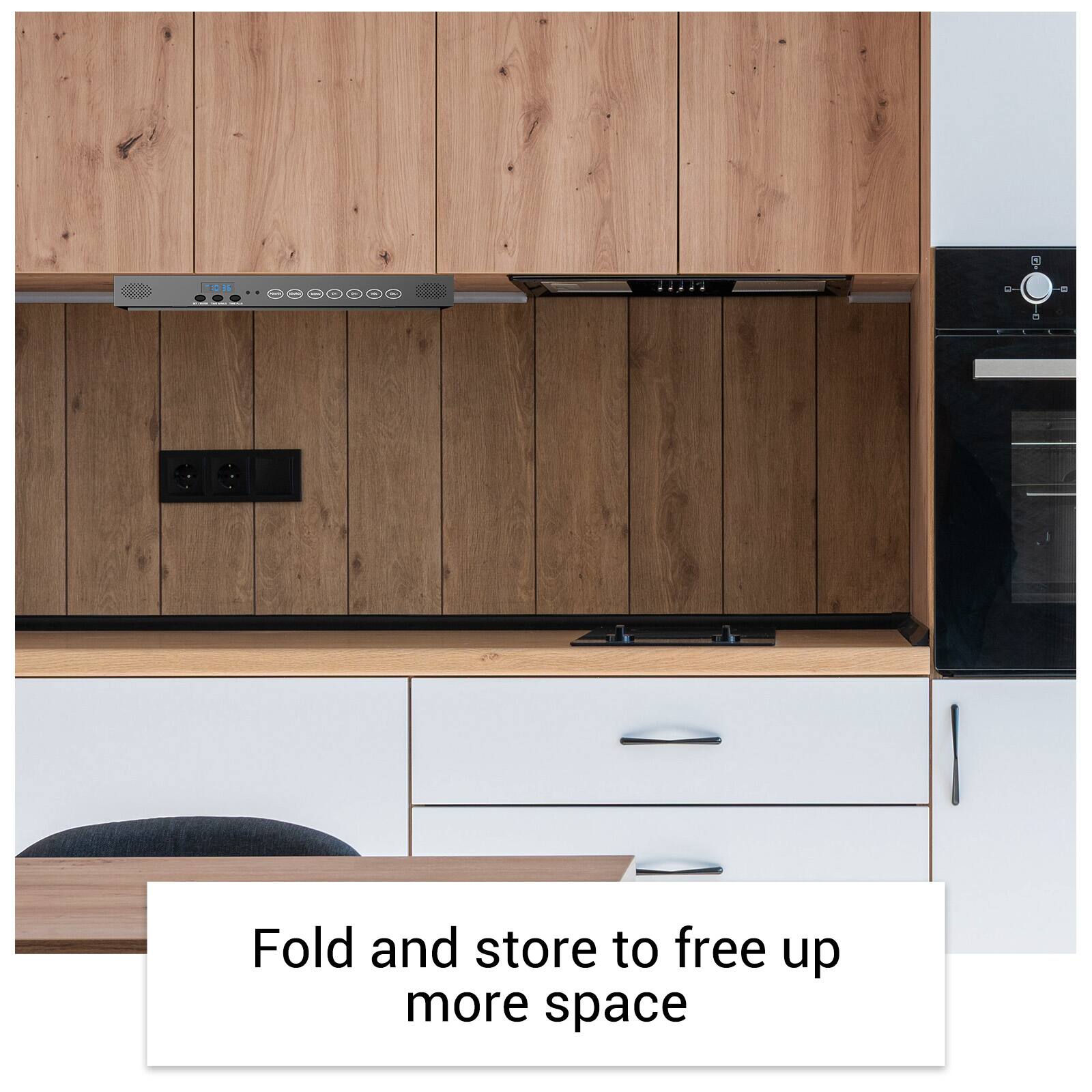 Fold and store to free up more space
