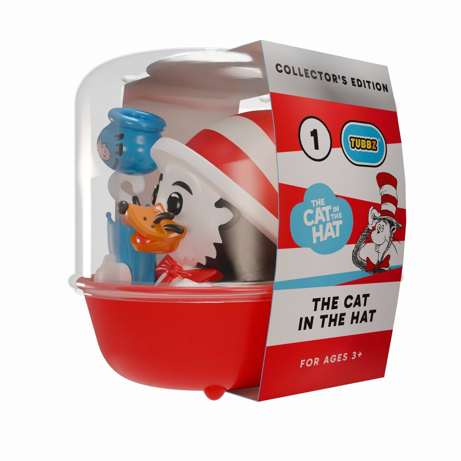 COLLECTOR'S EDITION  
1 TUBBZ  
THE CAT IN THE HAT  
THE CAT IN THE HAT  
AGES 3+  
FOR AGES 3+