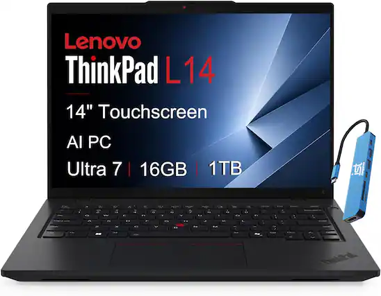 Lenovo ThinkPad L14 14" Touchscreen
AI PC Ultra 7
16GB 1TB