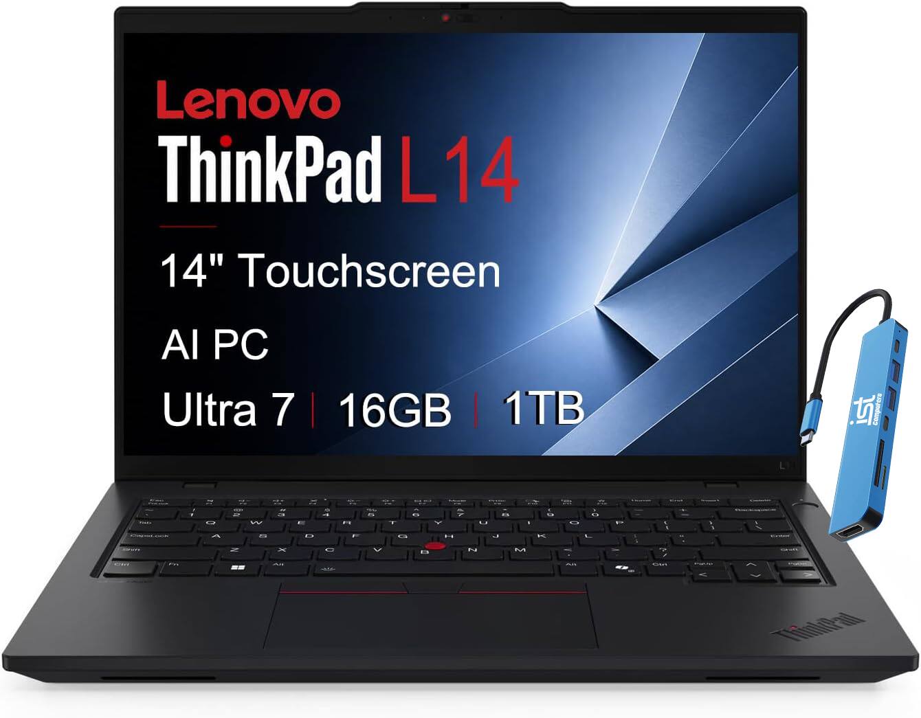 Lenovo ThinkPad L14 14" Touchscreen  
AI PC Ultra 7  
16GB 1TB