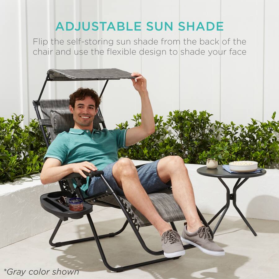 Best Choice Products Folding Zero Gravity Recliner Patio Lounge Chair W Best Choice Products Folding Zero Gravity Recliner Patio Lounge Chair W
