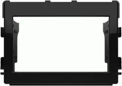 Metra - Dash Kit for 2020-Up Mitsubishi Outlander Sport Vehicles - High-gloss Black - Front_Zoom