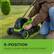 Greenworks POWERALL P4Y BRUSHLESS 13" 5-POSITION SINGLE LEVER HEIGHT ADJUSTMENT