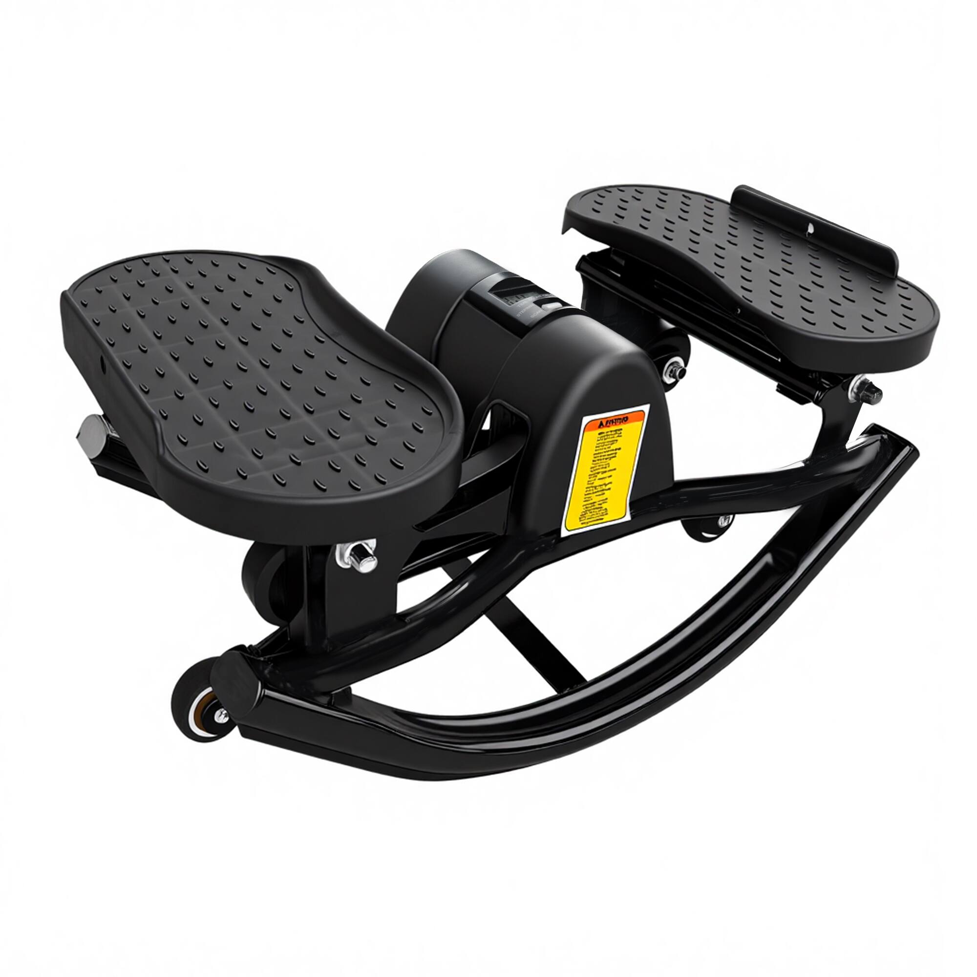 Angle. Anysun - Swing Stepper Machine - Home Aerobic Fitness, Targets Waist & Legs, Foldable, Quiet, for Whole Family - Black.
