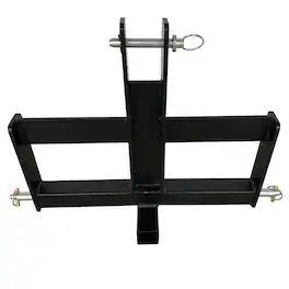 Field Tuff - Heavy-Duty Tractor Hitch, 2" Receiver Suitcase Weight Holder - Black