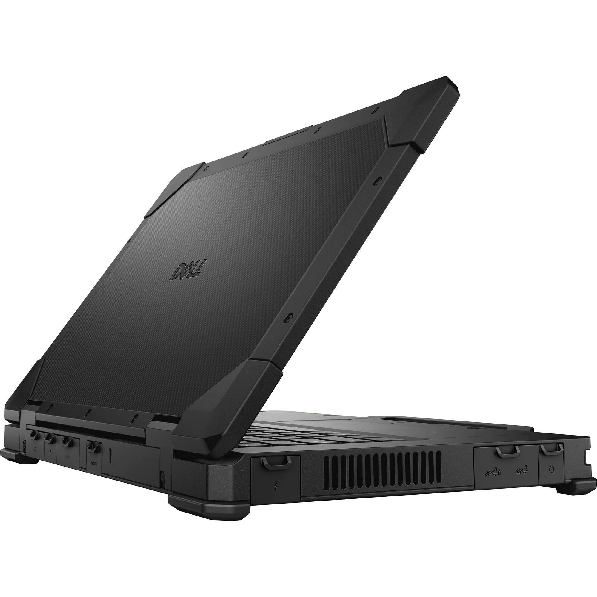 Alt View 3. Dell - Dell Pro Rugged 14 FHD Laptop – Intel Core Ultra 5 135U, 16GB RAM, 512GB SSD, Intel Graphics, Backlit KB, Windows 11 Pro - Black.