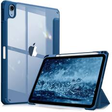 Front. Kitcheniva - Protective Clear Case For iPad (A16) 11th 11” 2025/iPad 10th 2022 Shockproof Cover 10.9” Marine Blue - Marine Blue.