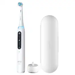 Oral-B - iO Series 5 Rechargeable Electric Toothbrush w/Brush Head - White