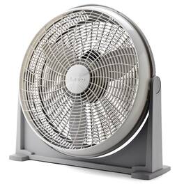 Lasko - 20 Inch 3 Speed Portable Air Circulator Fan w/ Optional Wall Mount - Gray