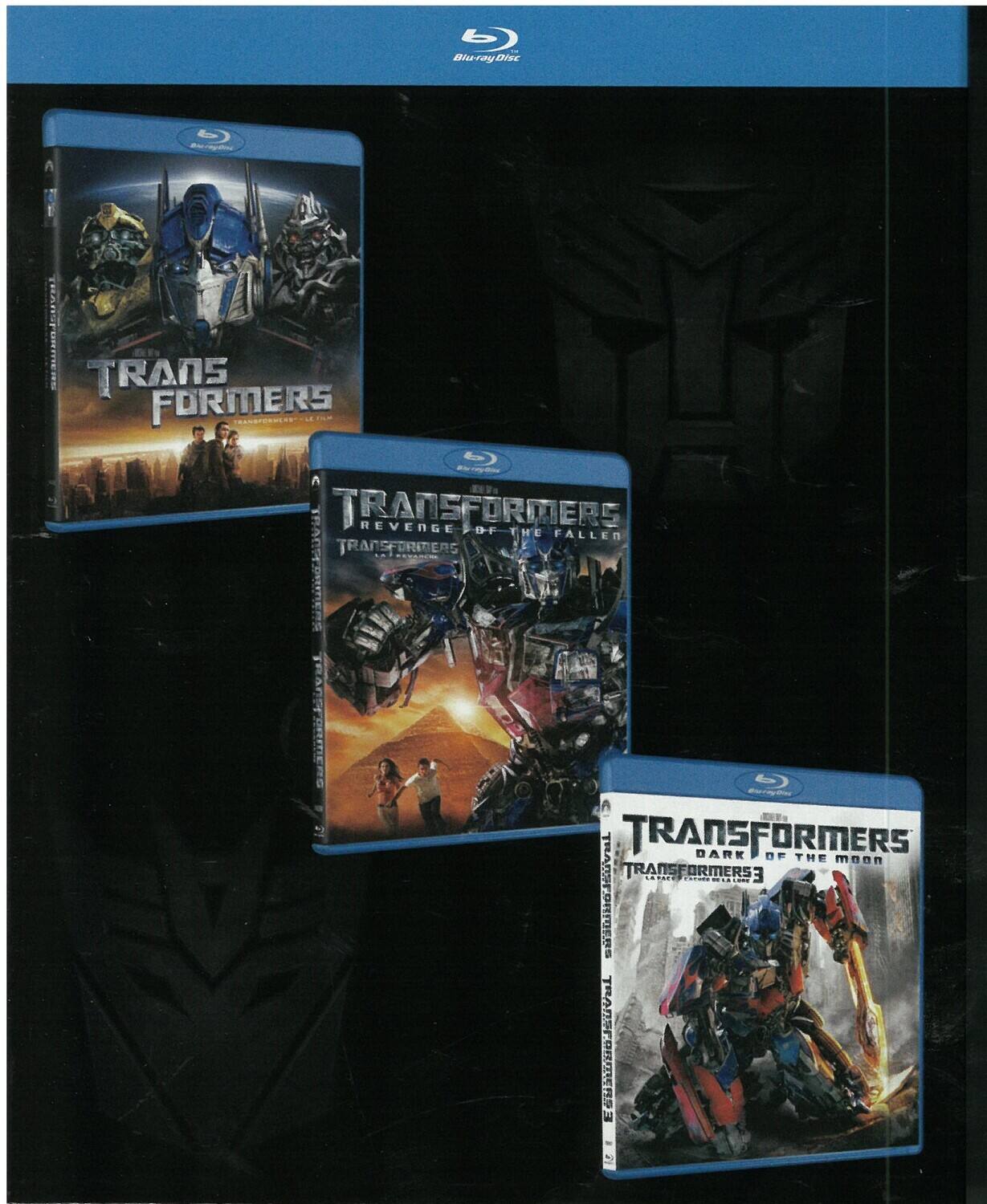 Alt View 1. Transformers: 3-Movie Set   - BLU-RAY.