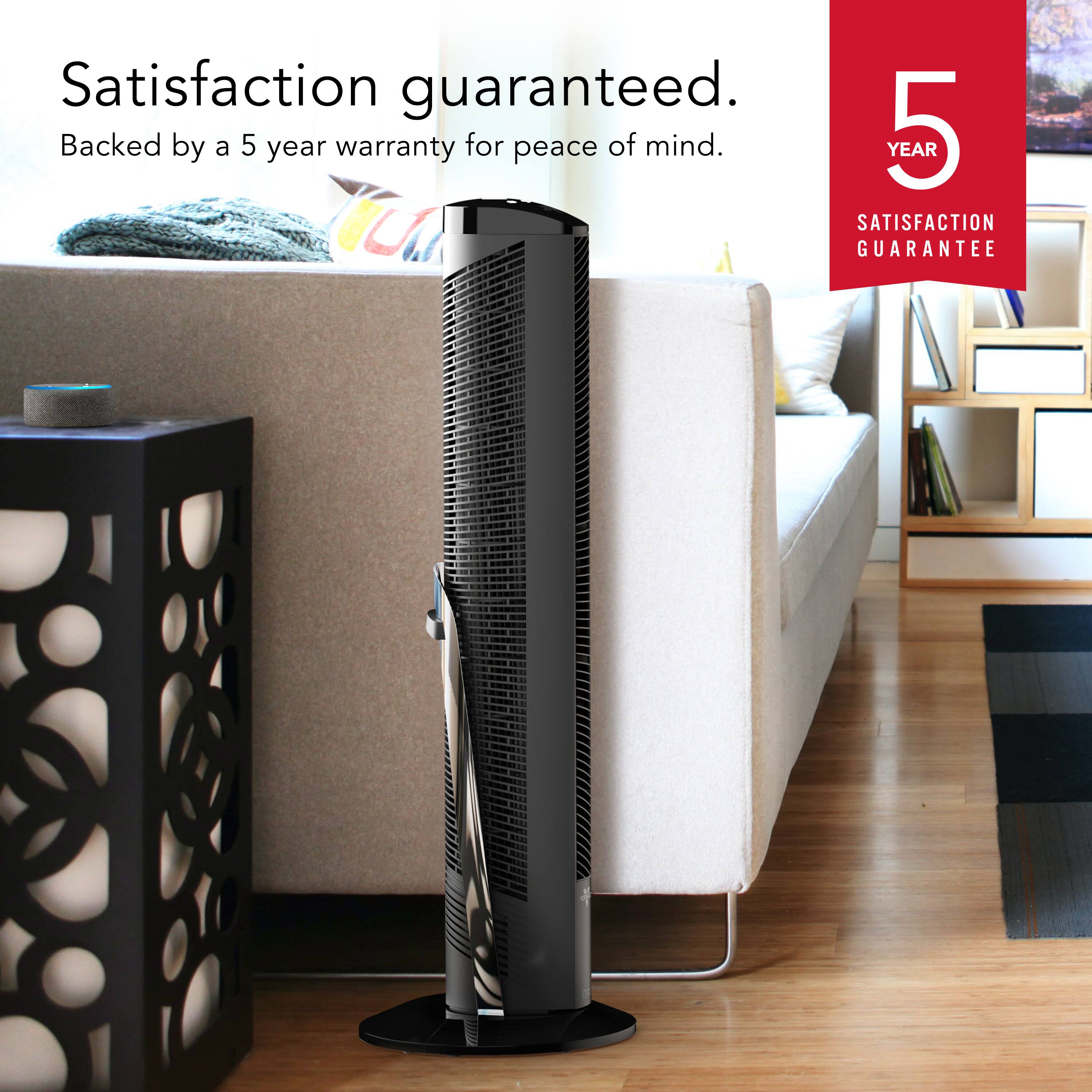 Satisfaction guaranteed. Backed by a 5 year warranty for peace of mind. YEAR 5 SATISFACTION GUARANTEE.