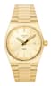Tissot - PRX Gold Tone Stainless Steel Dial Swiss Quartz T137.210.33.021.00 100M Women's Watch - Champagne