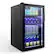 Alt View 1. Costway - 120 Can Beverage Refrigerator Beer Wine Soda Drink Cooler Mini Fridge - Black.