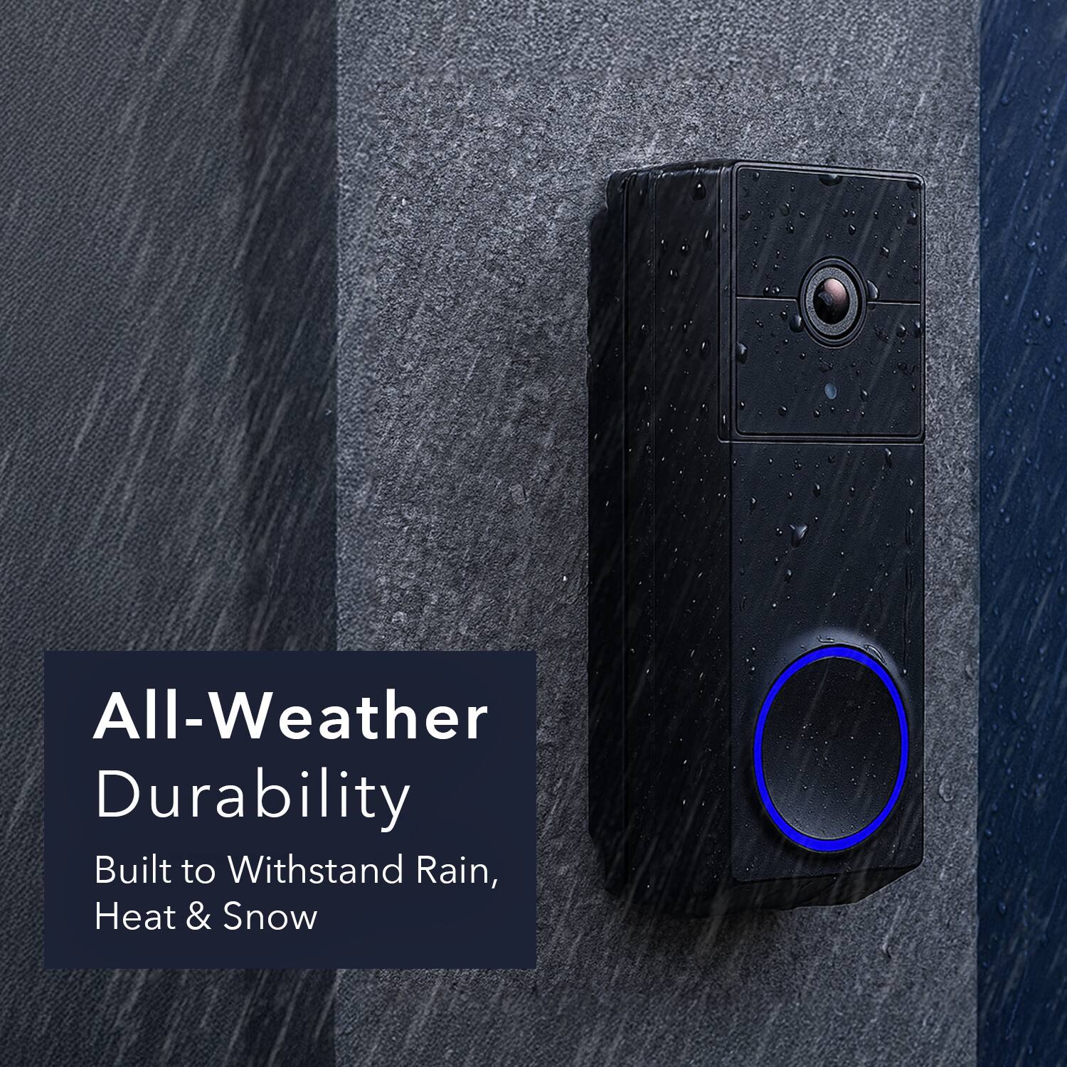 All-Weather Durability  
Built to Withstand Rain, Heat & Snow