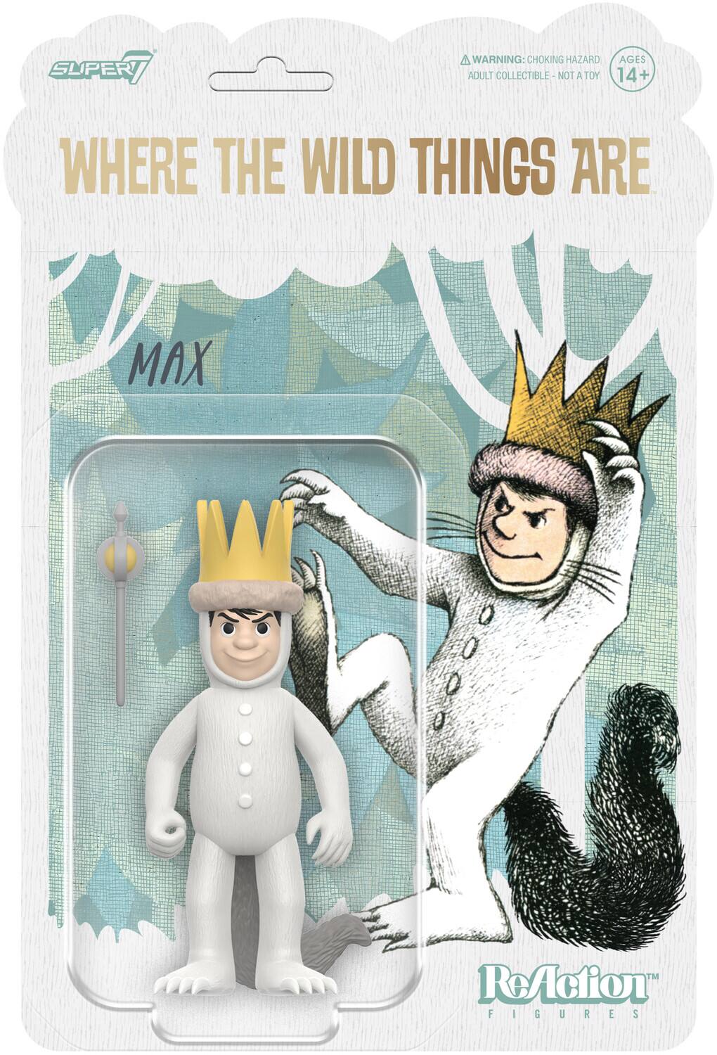Super7 - Where The Wild Things Are - ReAction Figures Wv1 - Max - Collectibles