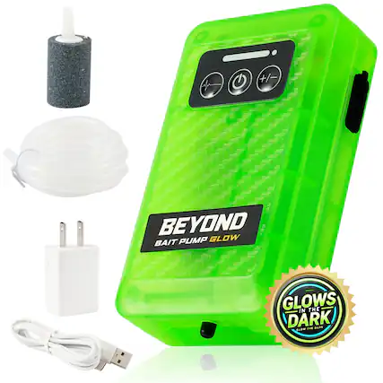 BEYOND PUMP GLOW
BAIT PUMP GLOW
GLOWS IN THE DARK