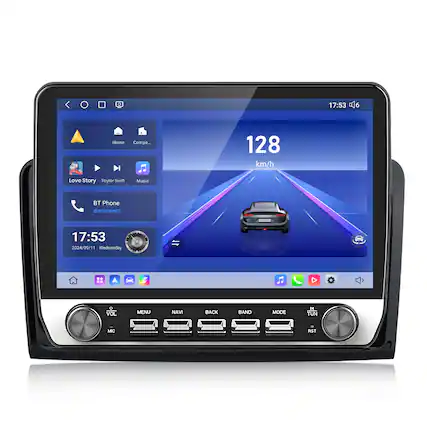 17:53 6 Home Compa... 128 km/h Love Story Taylor Swift Music BT Phone disconnect 17:53 2024/09/11 Wednesday VOL MENU NAVI BACK BAND MODE H4 TUN MC RST