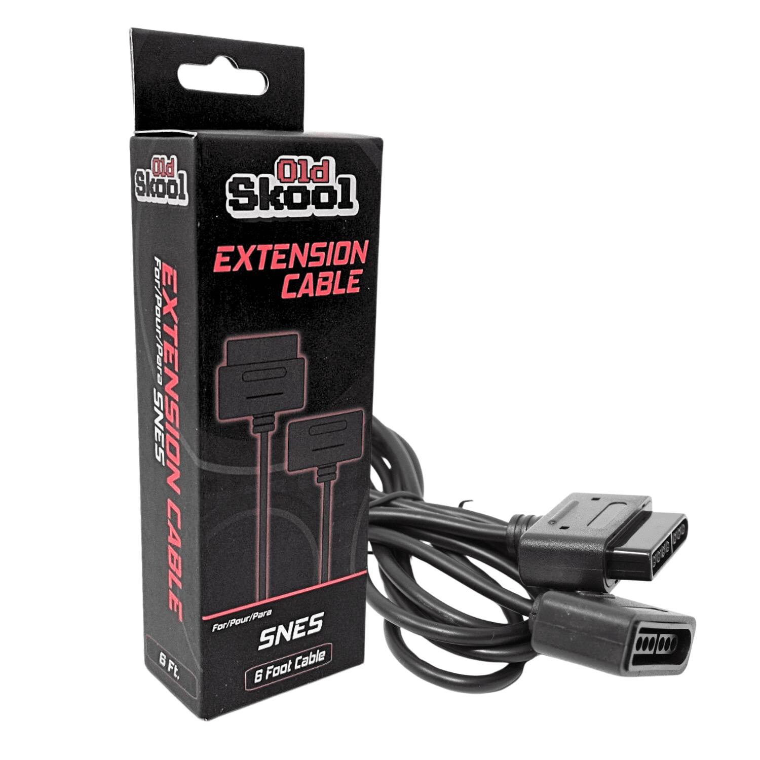 Old Skool EXTENSION CABLE For/Pour/Para SNES EXTENSION B CABLE For/Pour/Para SNES Cable Ft. B Foot