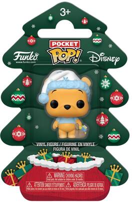 Funko - Pocket POP! Disney Holiday Tree: Winnie the Pooh - Pooh - Collectibles - Multicolor