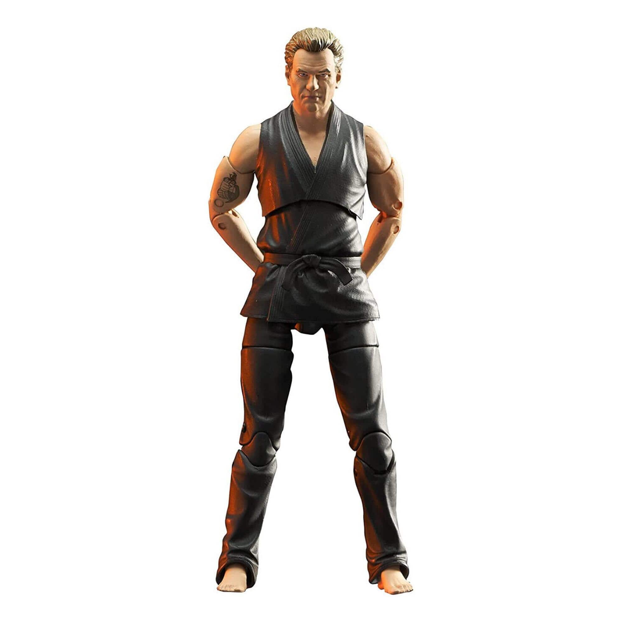 Diamond Select Toys - Cobra Kai John Krease 7 Inch Action Figure - Black