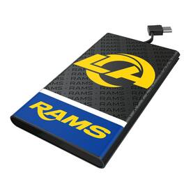 Keyscaper - Los Angeles Rams 5000mAh Flat Powerbank - Black