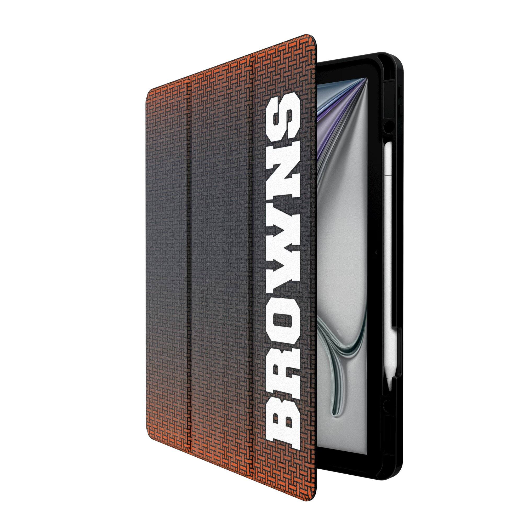 Alt View 1. Keyscaper - Cleveland Browns iPad Case - 13in Pro M4 - Black.