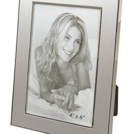 Jiallo - 4 x 6" Jolene Photo Frame - Silver, Multi Color