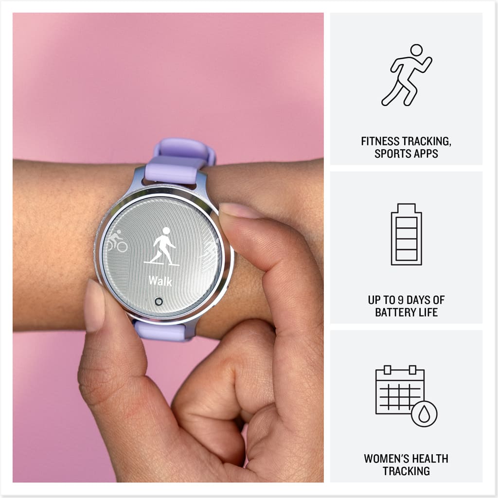 Garmin lily2 セット Bundle Garmin Lily 2, Small and Stylish Smartwatch Cream Gold with