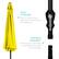 EASY STORAGE
Built-in hand crank allows for quick setup & breakdown
DURABLE ASSEMBLY
Push-button connector pin protects the pole from damage
