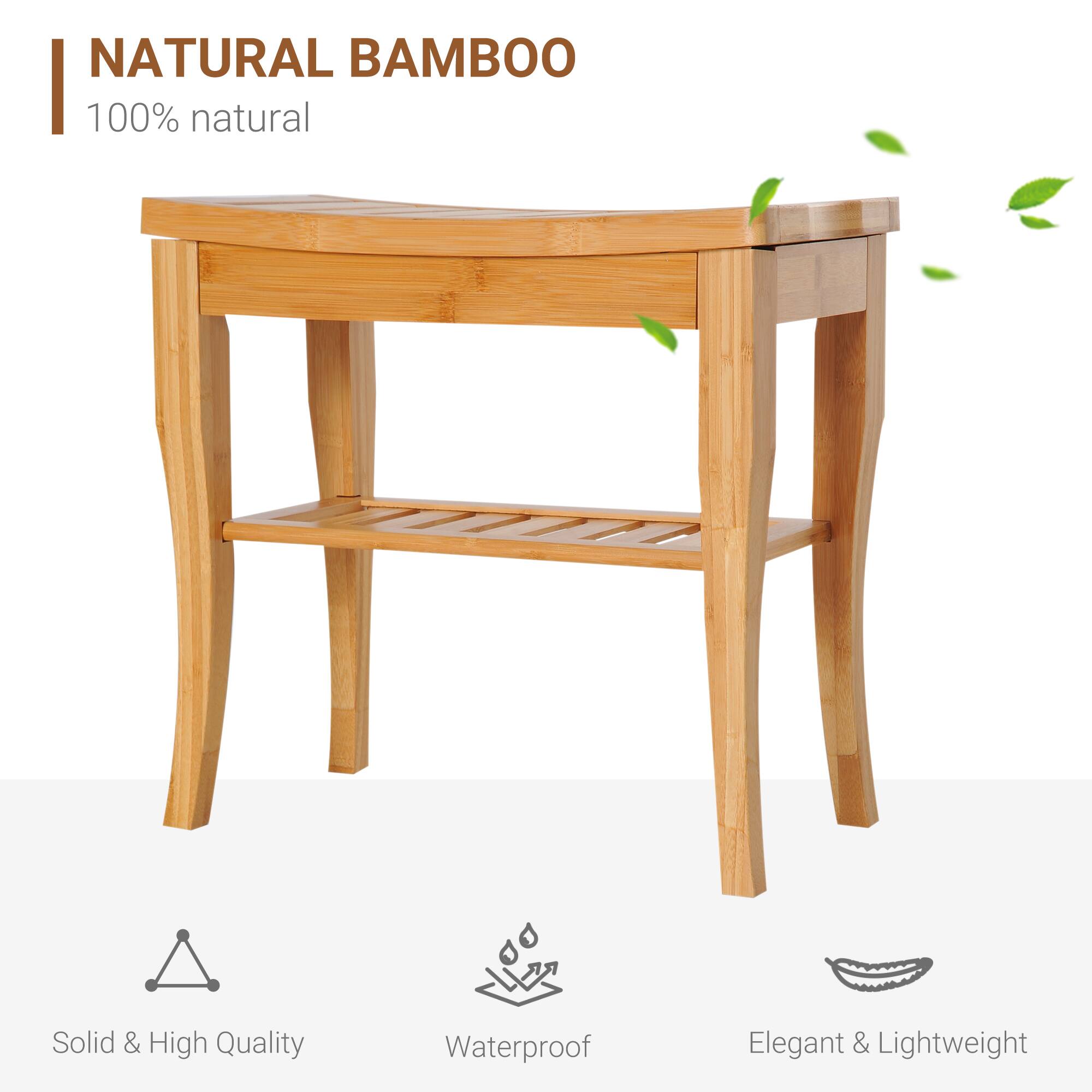 NATURAL BAMBOO | 100% natural Solid & High Quality Waterproof Elegant & Lightweight