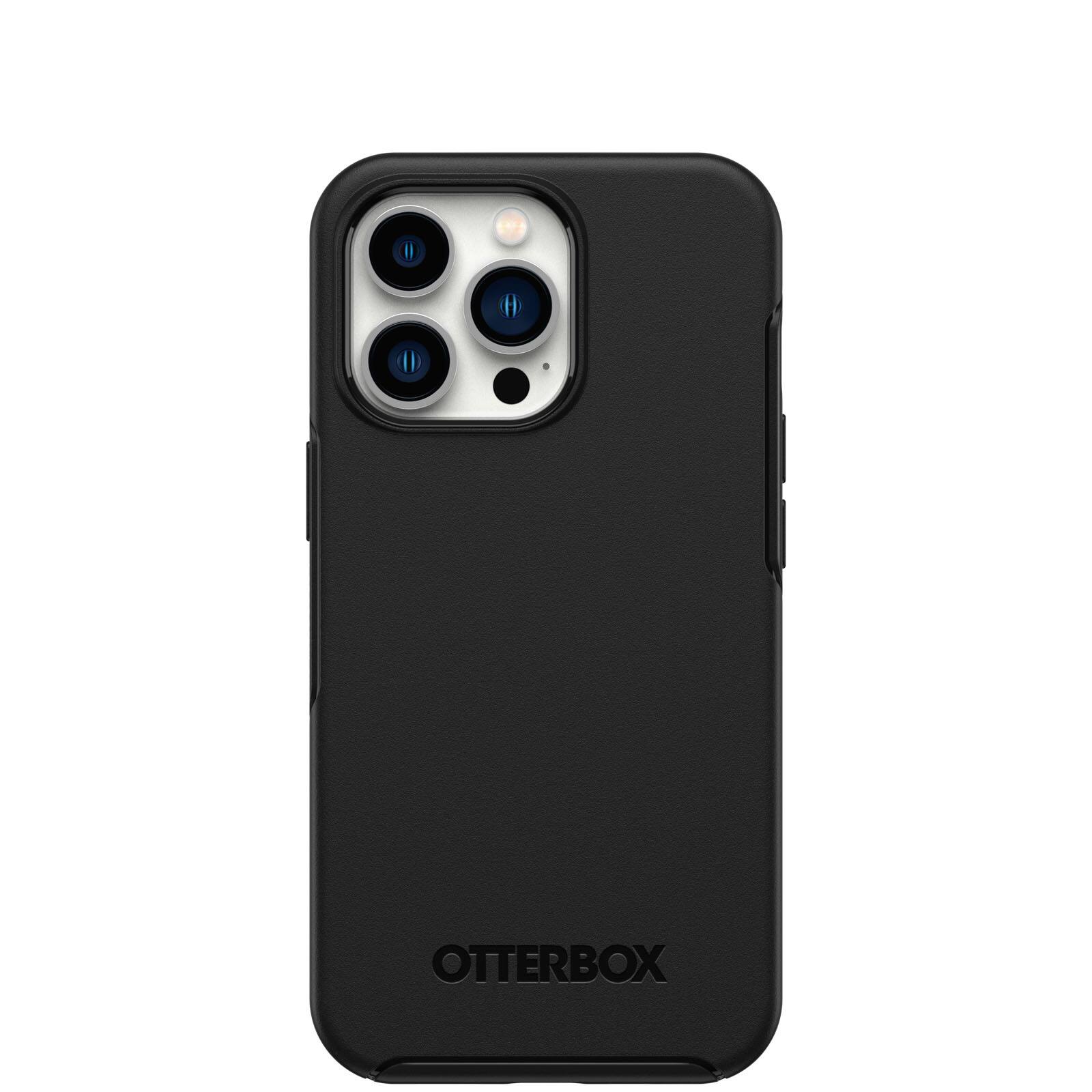 OtterBox - Refurbished Excellent - Symmetry Series+ for MagSafe Hard Shell for Apple iPhone 13 Pro - Black