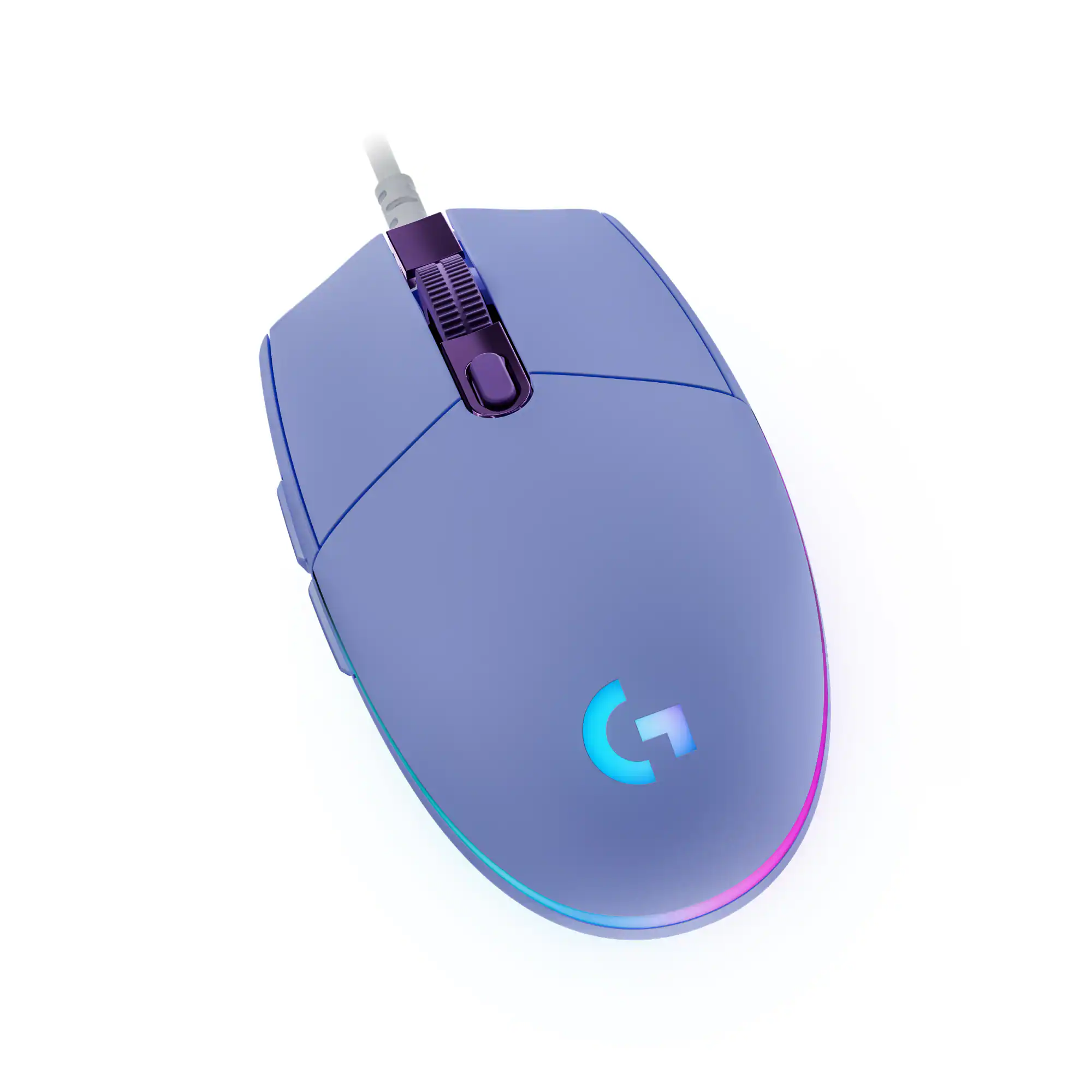 Logitech - G203 LIGHTSYNC Wired Optical Gaming Mouse with 8,000 DPI sensor - Wired - Lilac