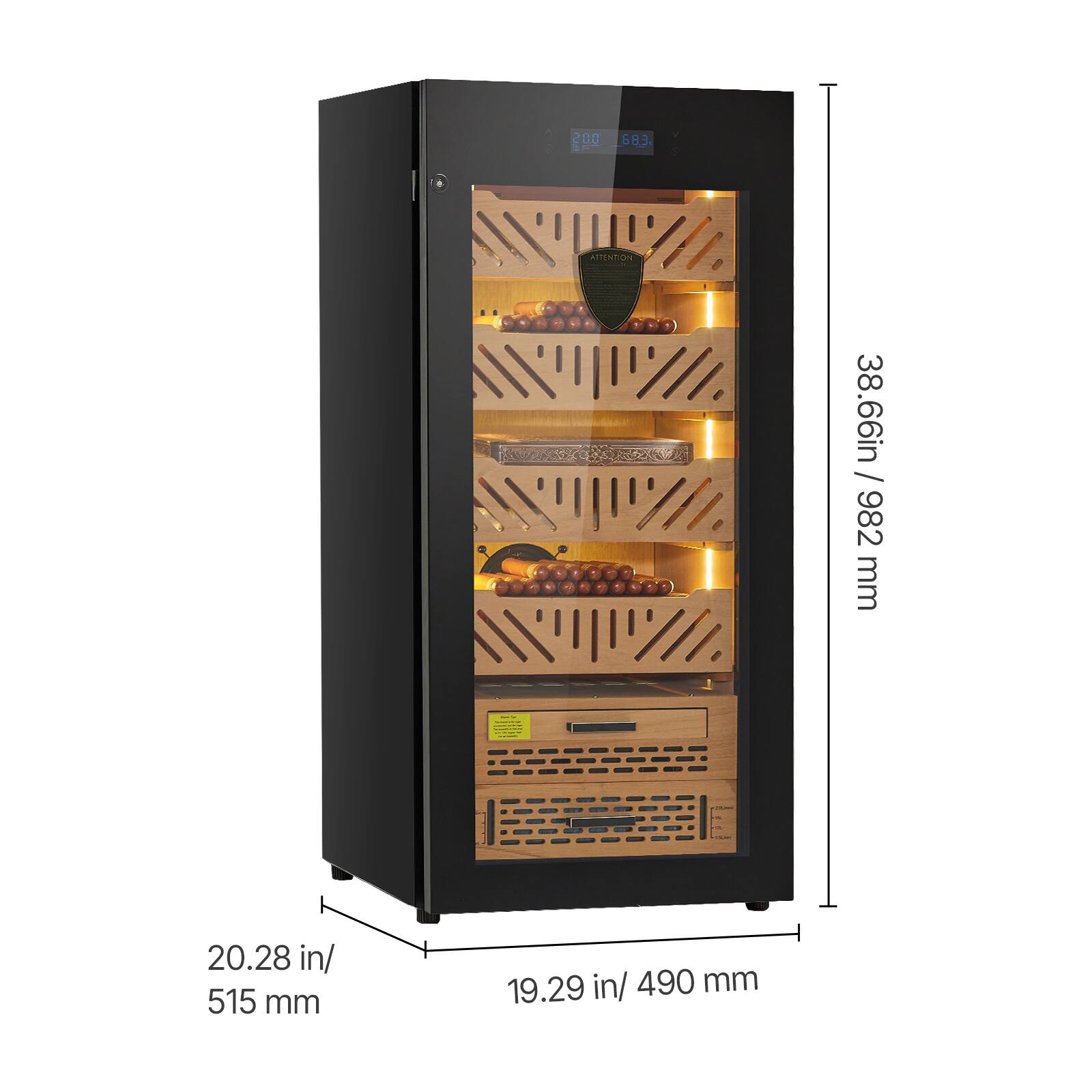 2 200 : 683  
NITENTIN / 38.66in / 982 mm  
20.28 in / 515 mm  
19.29 in / 490 mm