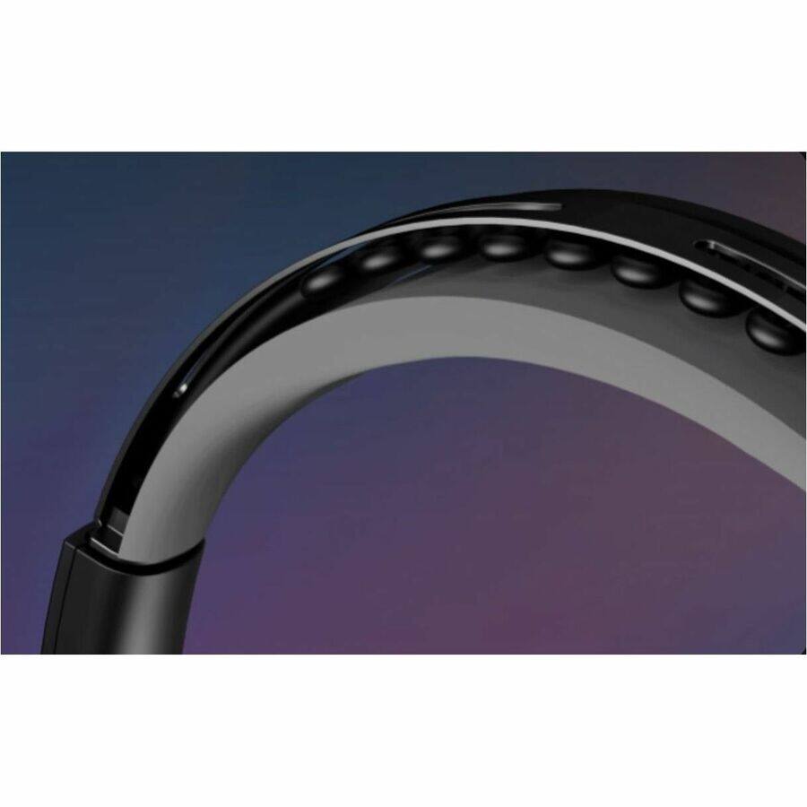 Alt View 5. Yealink - Yealink BH74 Headset - Stereo - Wireless - Bluetooth - 164 ft - 20 Hz to 20 kHz - Over-the-head, On-ear - Binaural - Black.