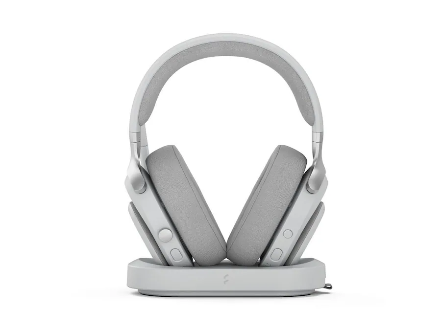 Gray Headset Fractal Design Scape RGB Wireless Gaming Headset USB Dongle, BT 5.3, 40 ...
