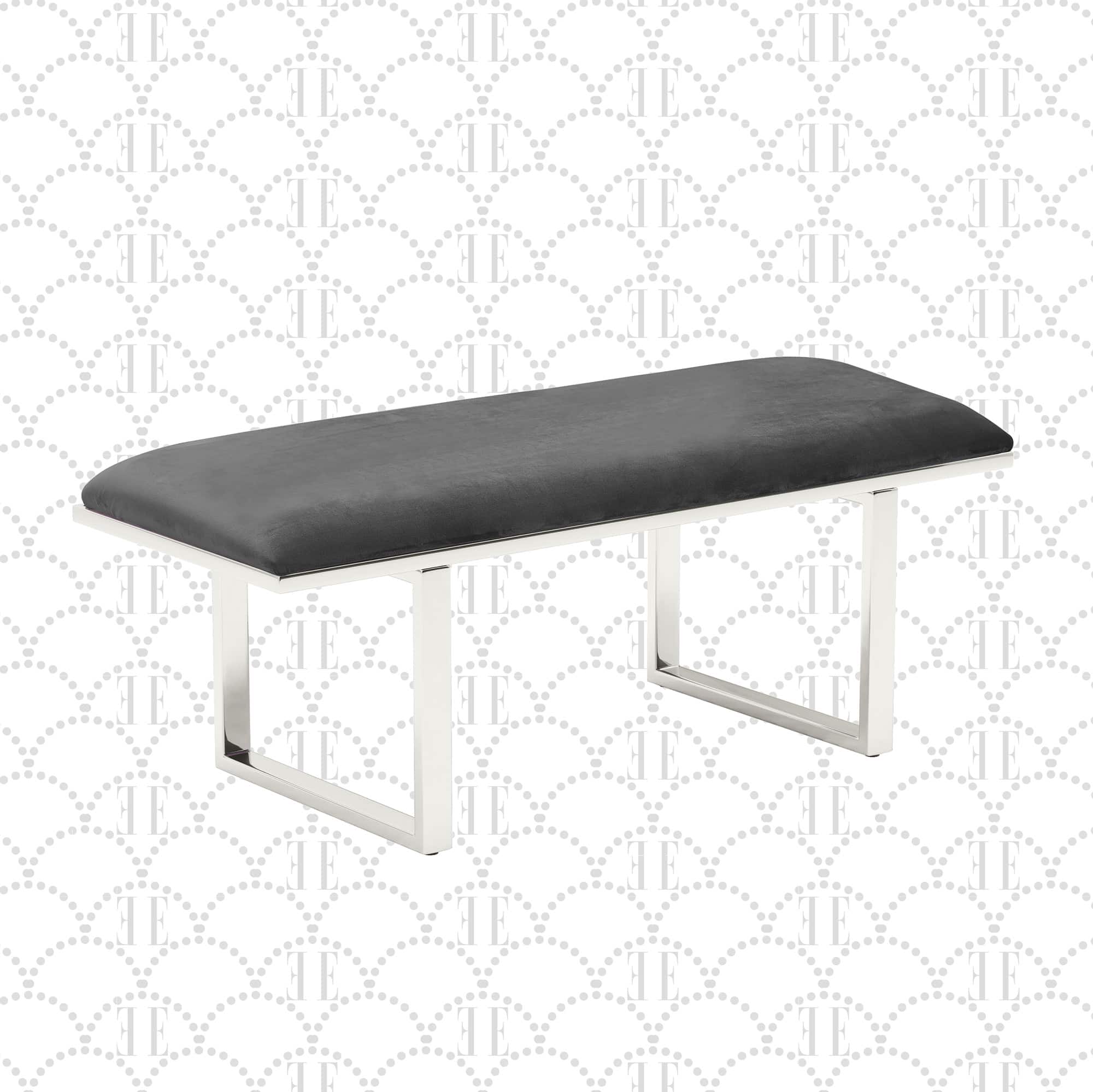 Elle Decor - Remi Bench, Dark Grey - Dark Gray price history on PriceWatchPro
