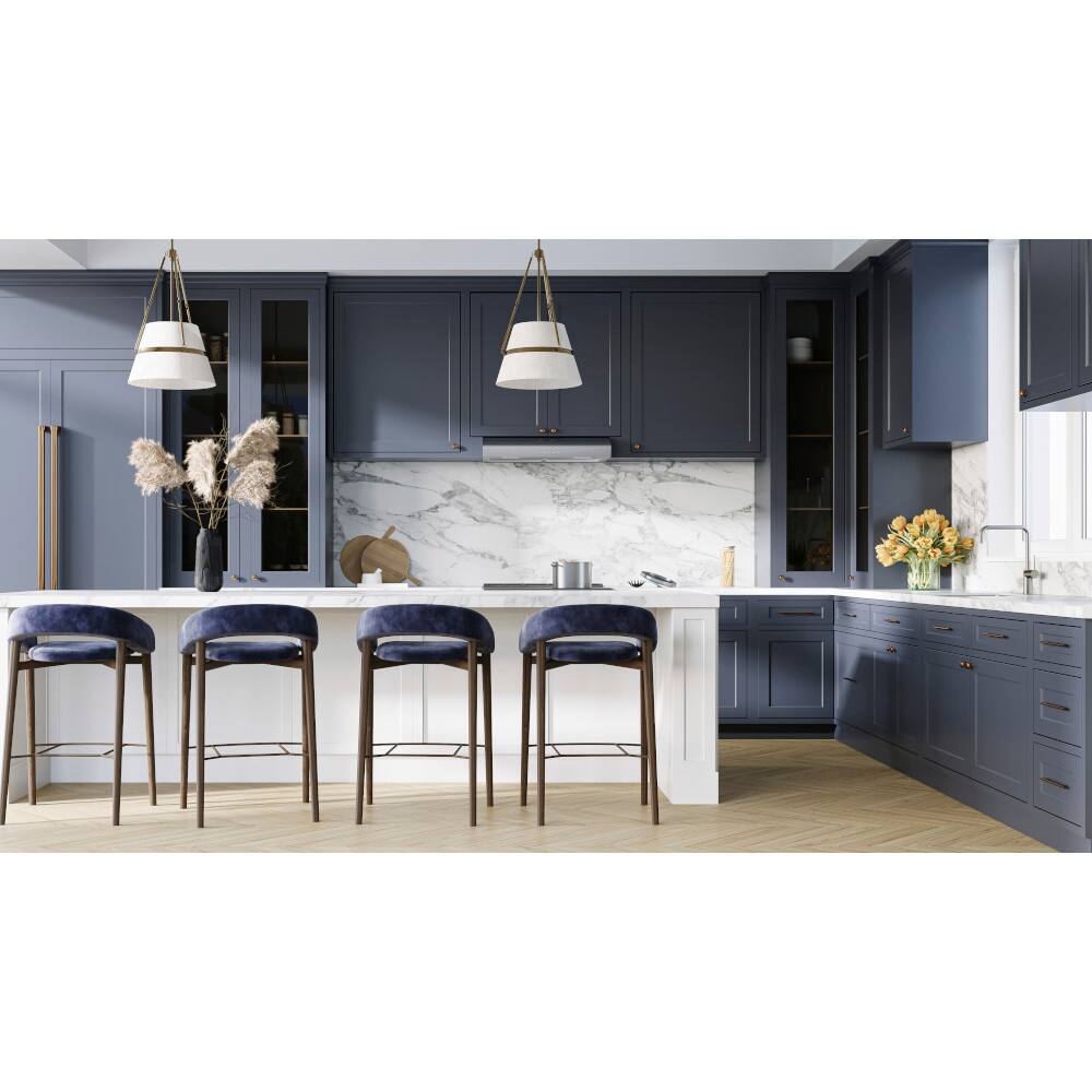 Alt View 12. Broan - Mantra 30-Inch 490 MAX Blower CFM 1.0 Sones Range Hood - Stainless Steel.